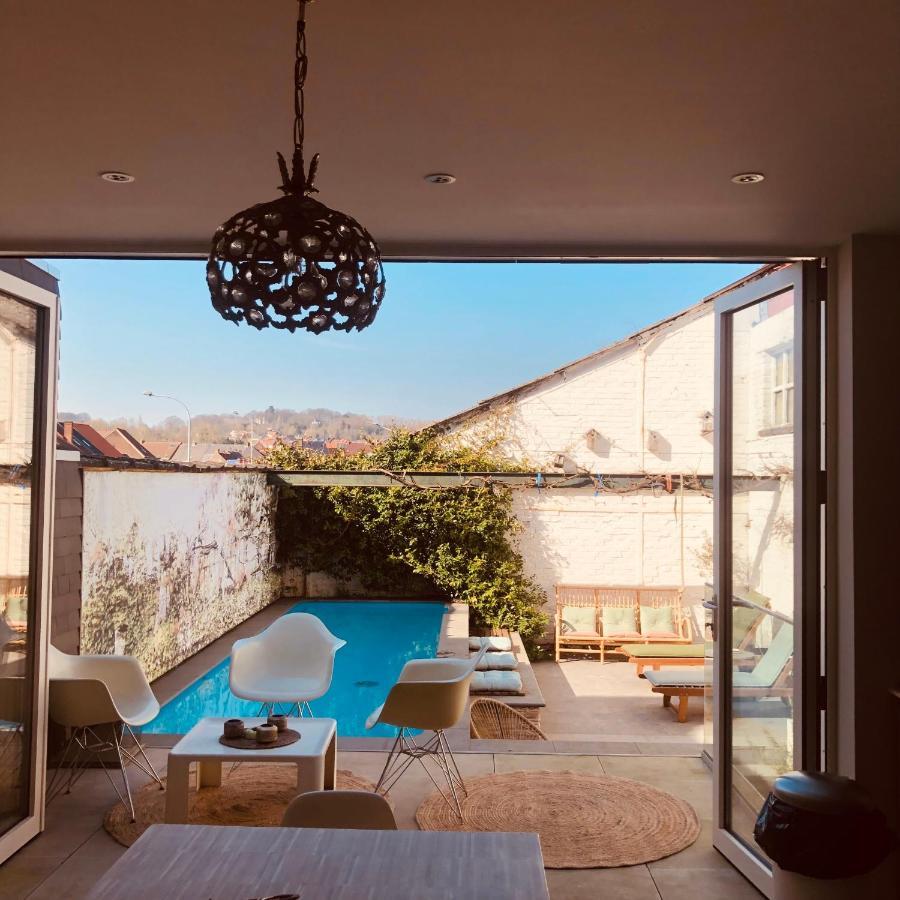 Villa Karaktervolle Woning Met Zwembad Te Renaix Extérieur photo